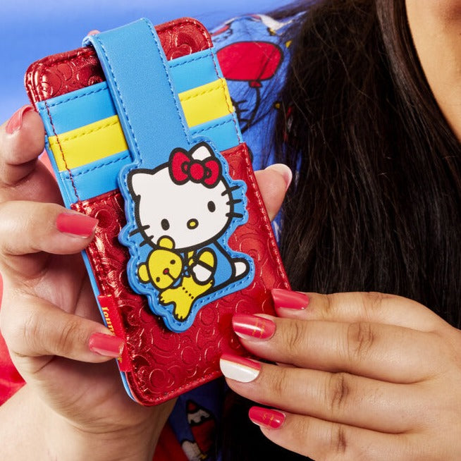 Loungefly x Sanrio: Hello Kitty 50th Anniversary Metallic Card Holder