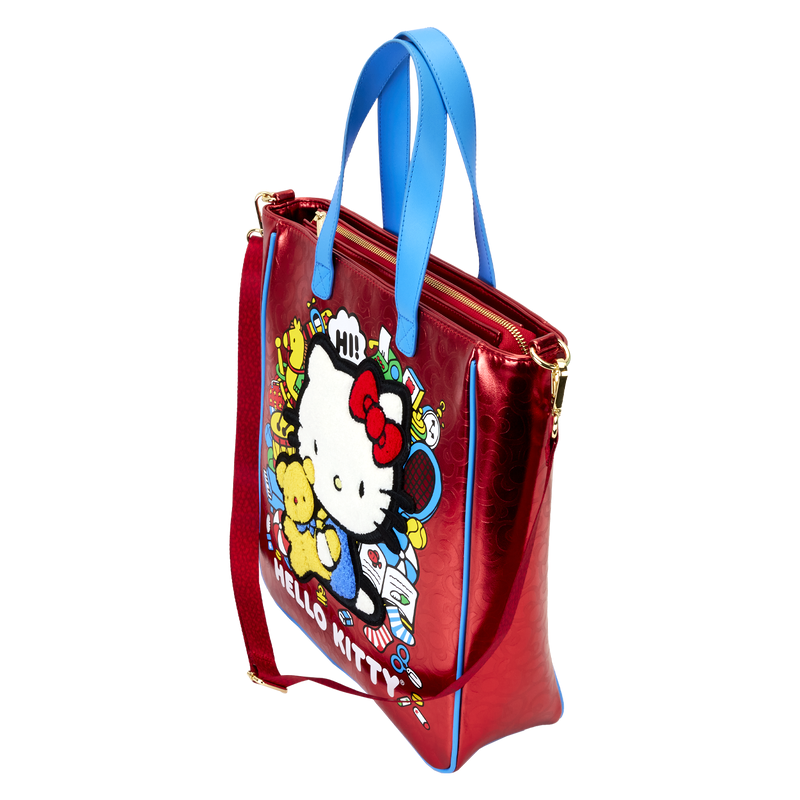 Loungefly x Sanrio: Hello Kitty 50th Anniversary Tote Bag with Coin Purse