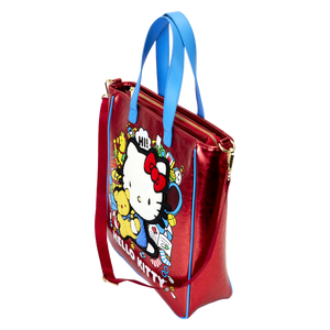 Loungefly x Sanrio: Hello Kitty 50th Anniversary Tote Bag with Coin Purse