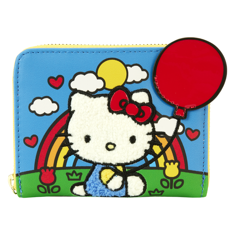 Sanrio Hello Kitty 50th Anniversary Chenille Zip Around Wallet