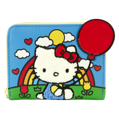 Sanrio Hello Kitty 50th Anniversary Chenille Zip Around Wallet