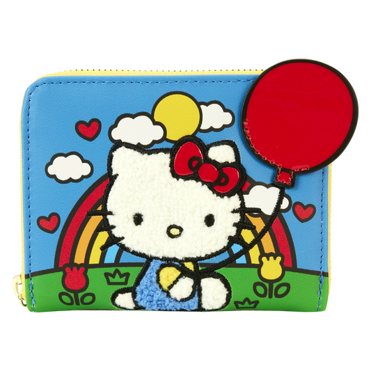 Sanrio Hello Kitty 50th Anniversary Chenille Zip Around Wallet