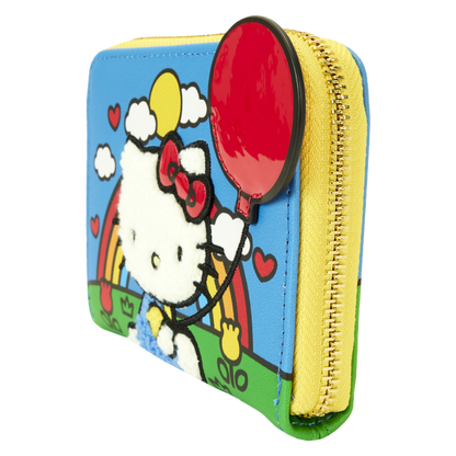 Sanrio Hello Kitty 50th Anniversary Chenille Zip Around Wallet