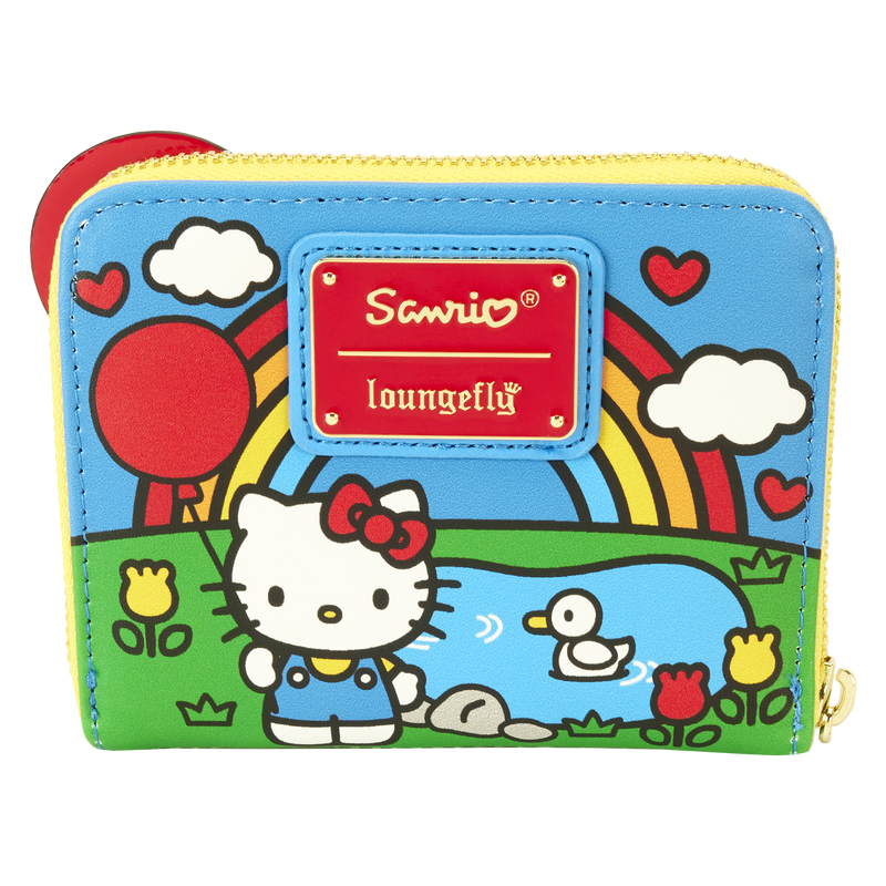 Sanrio Hello Kitty 50th Anniversary Chenille Zip Around Wallet