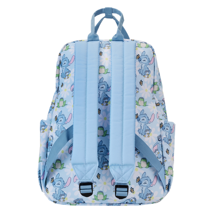 Loungefly x Disney: Stitch Springtime Daisy AOP Nylon Backpack