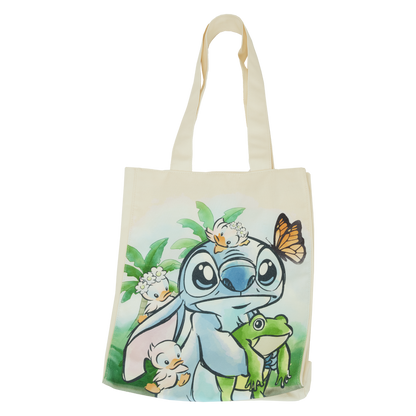 Disney Stitch Springtime Daisy Tote Bag