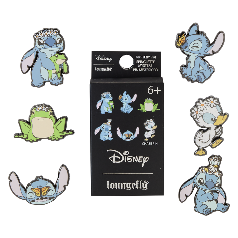 Loungefly x Disney: Stitch Springtime Daisy Mystery Box Pin