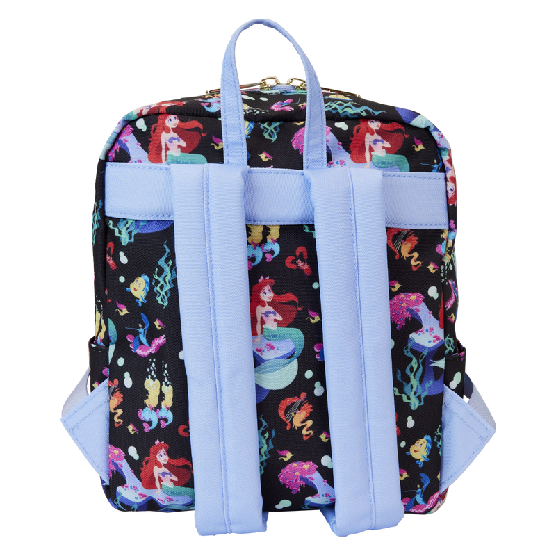 Disney The Little Mermaid 35th Anniversary All Over Print Nylon Mini Backpack
