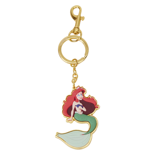 Loungefly x Disney: The Little Mermaid 35th Anniversary Ariel Keychain