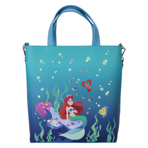 Loungefly x Disney: The Little Mermaid 35th Anniversary Glow Tote Bag