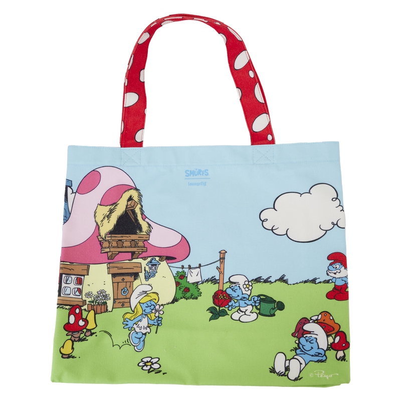 Loungefly The Smurfs tote bag Smurfette's house
