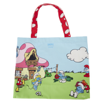 Loungefly The Smurfs tote bag Smurfette's house