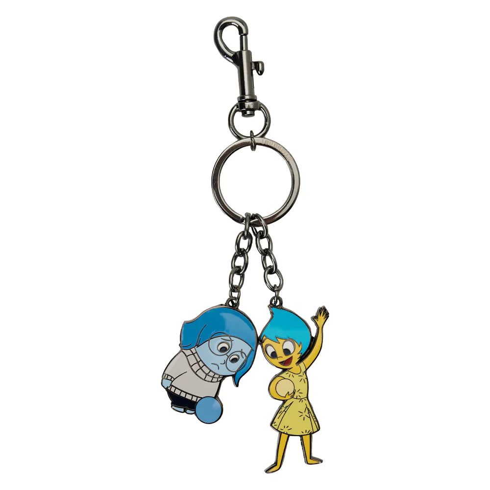 Loungefly x Pixar: Inside Out Joy & Sadness Keychain