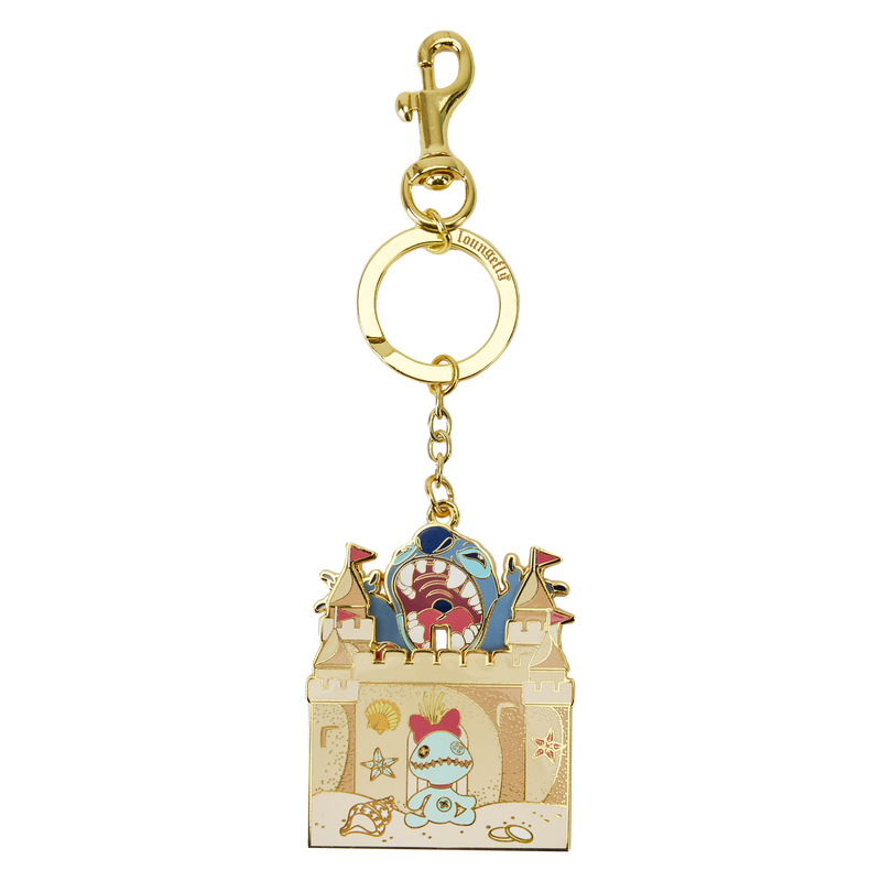 Loungefly x Disney: Stitch Sandcastle Beach Keychain