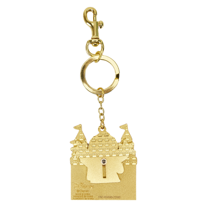 Disney Stitch Sandcastle Beach Keychain