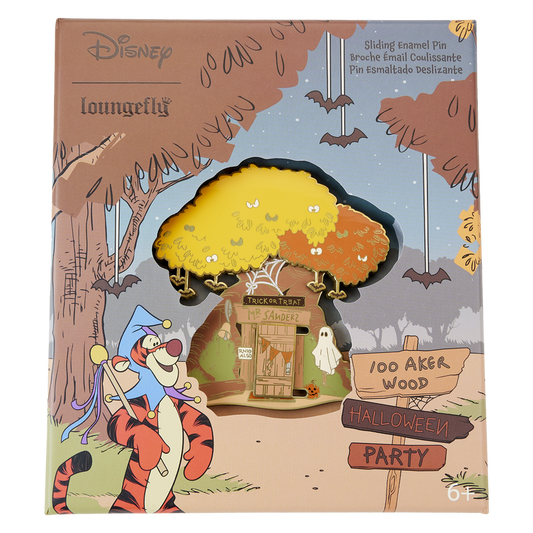 Disney Winnie the Pooh Halloween Costume 3" Sliding Pin Collector Box