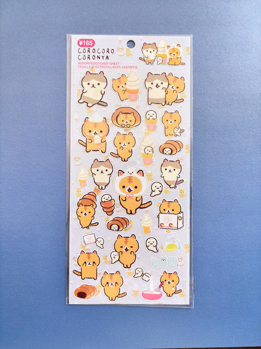 Corocoro Coronya Ice Cream Stickers