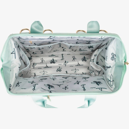 Jujube MBoss Stay Salty Seafoam Dr. BFF Diaper/Travel Bag