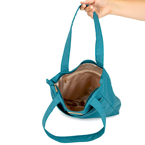 Chromatics Teal Lagoon Be Light Tote Bag