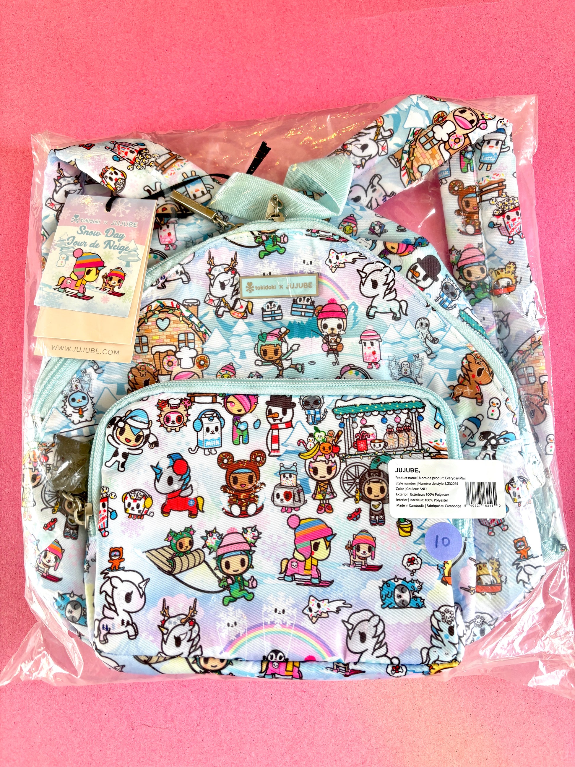jujube ever backpack mini JuJuBe Everyday Mini Backpack, Snow Day