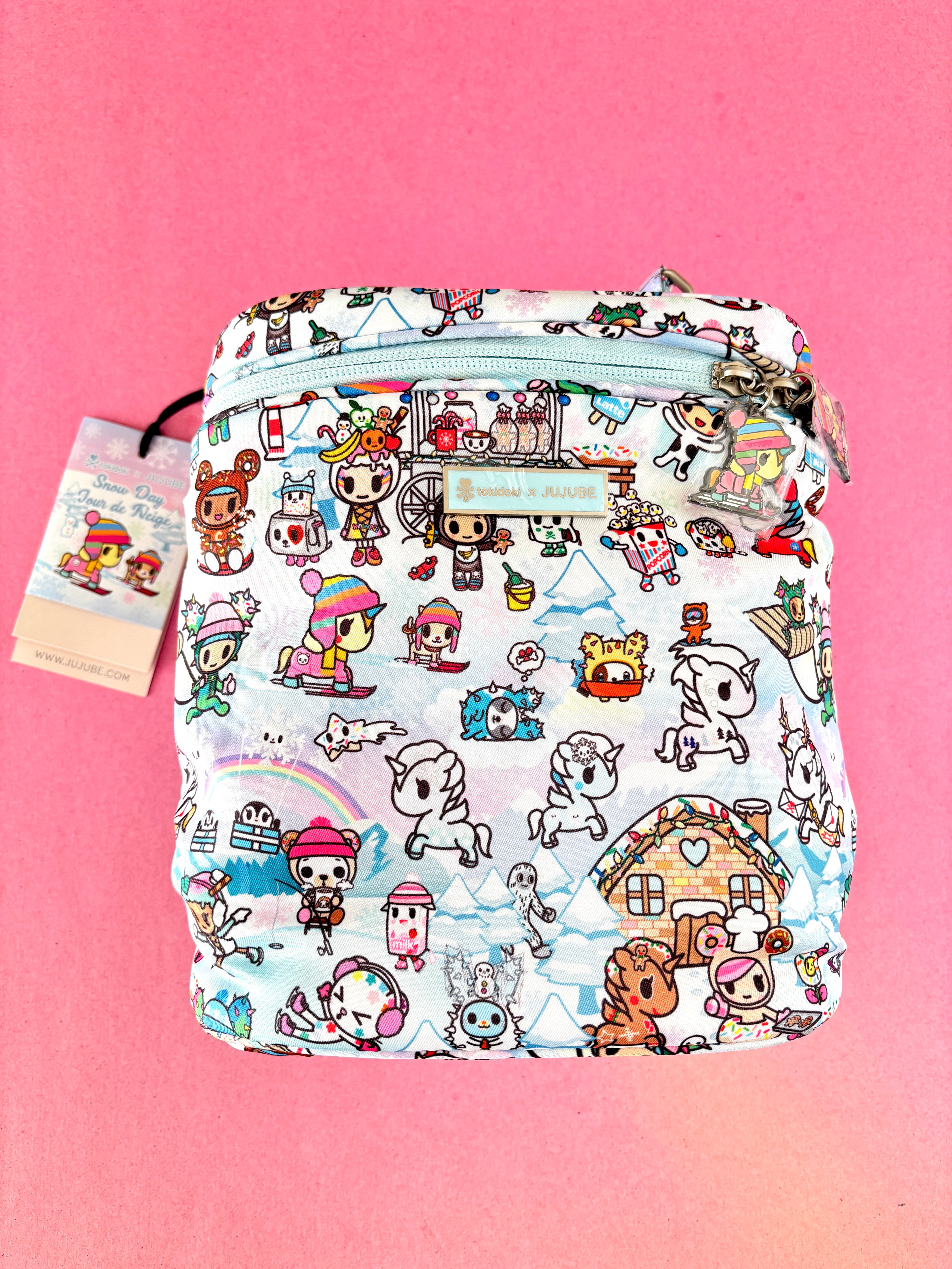 寝袋/寝具 SYOKUBUTU MIRUTOKI KAKERUYATU Tokidoki Snow Day Fuel Cell Insulated Bag [1] – A Yellow Giraffe