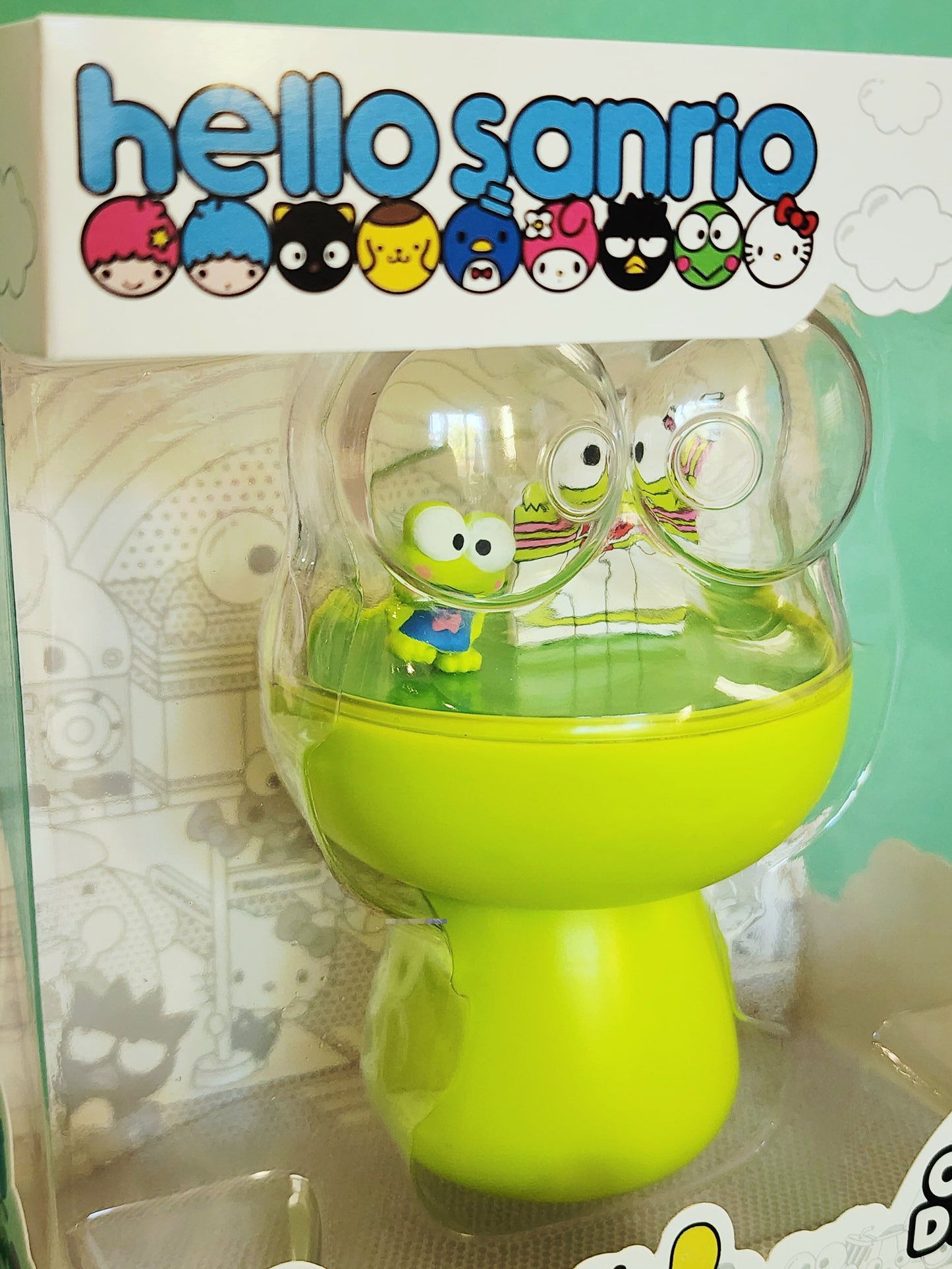 Hello Sanrio Capsule Diorama: Keroppi