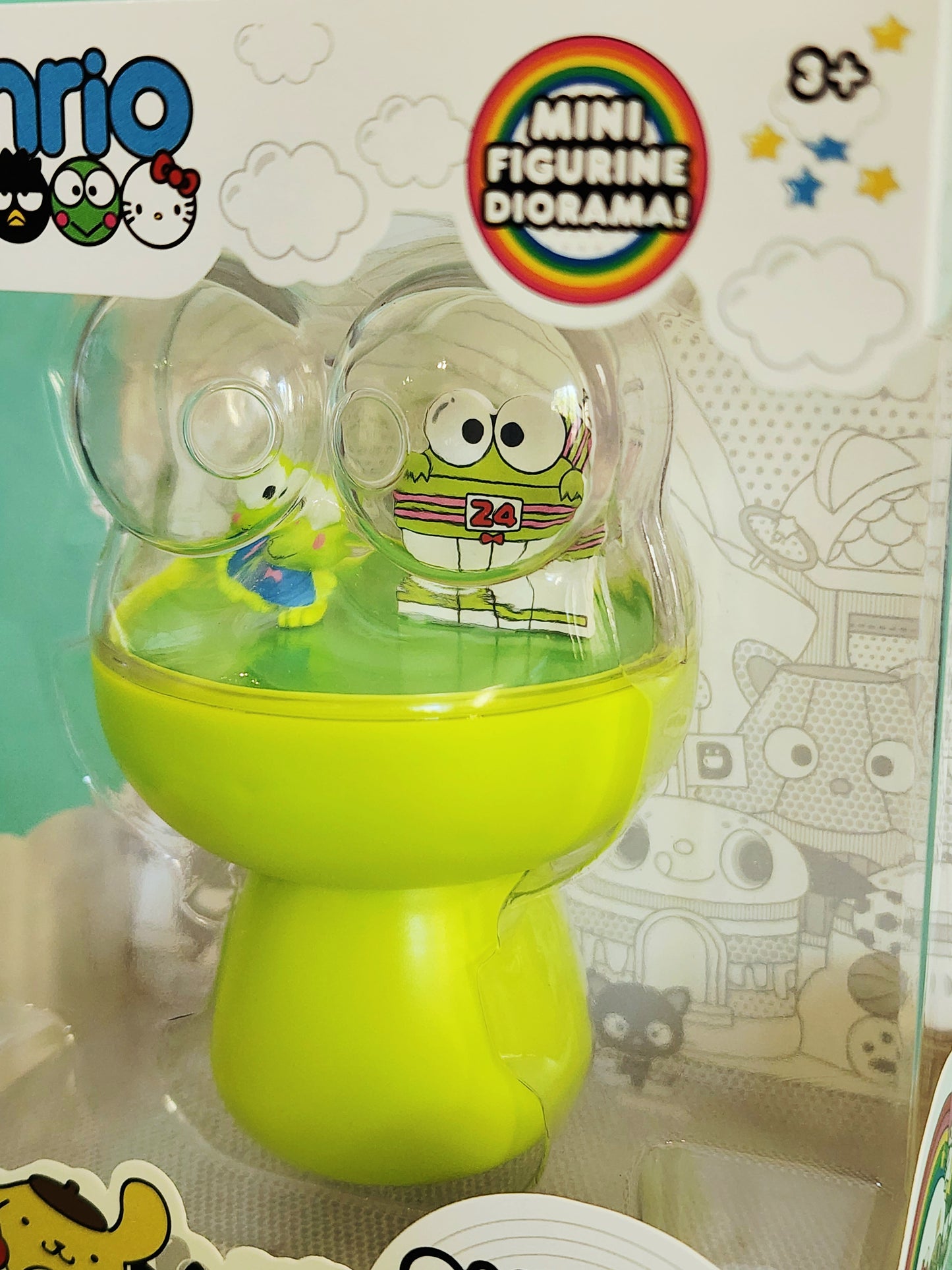 Hello Sanrio Capsule Diorama: Keroppi