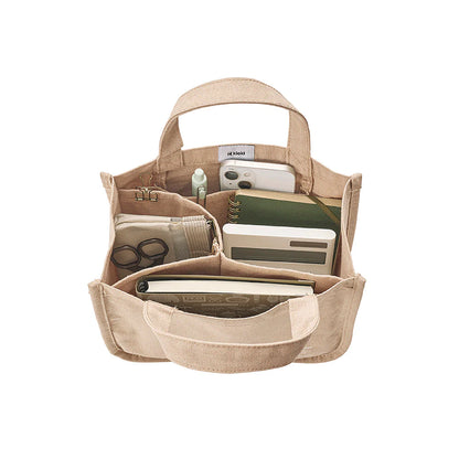 Kleid Separate Organizer Tool Tote Bag: Navy