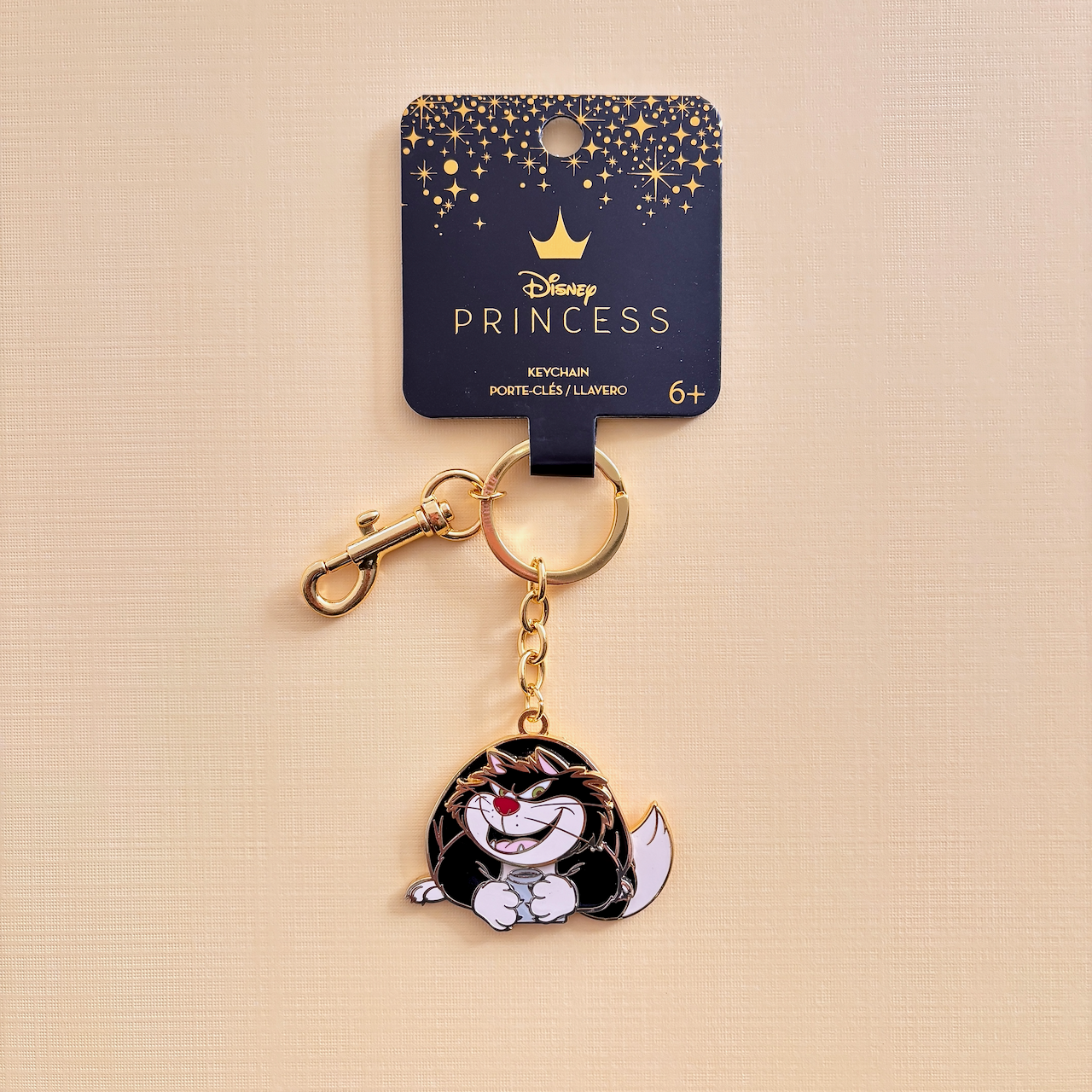 Disney Cinderella Lucifer Cat Keychain