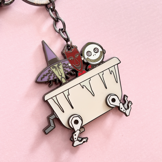 Disney The Nightmare Before Christmas - Lock, Shock, and Barrel Keychain
