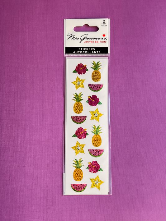 Mrs. Grossman's Stickers: Limited Edition Fun Fruit