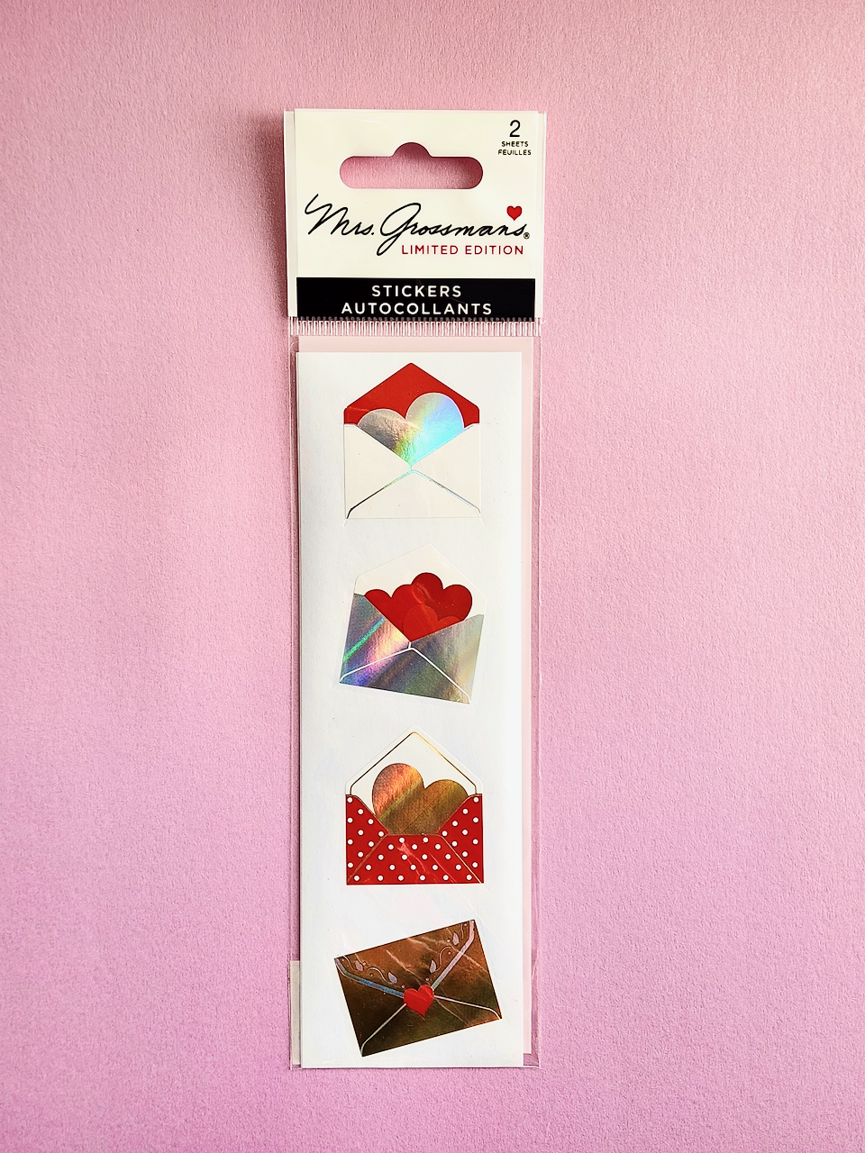 Mrs. Grossman's Stickers: Limited Edition Love Letters