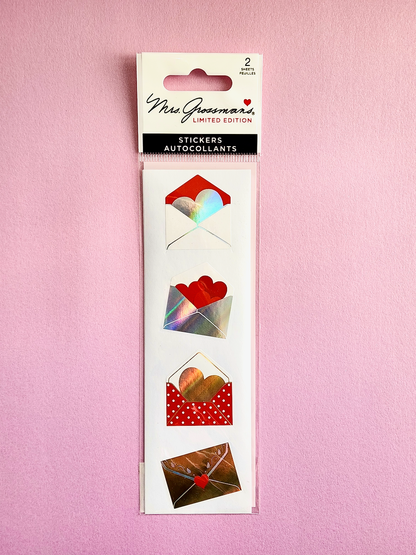 Mrs. Grossman's Stickers: Limited Edition Love Letters