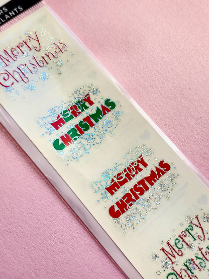 Mrs. Grossman's Stickers: Merry Christmas