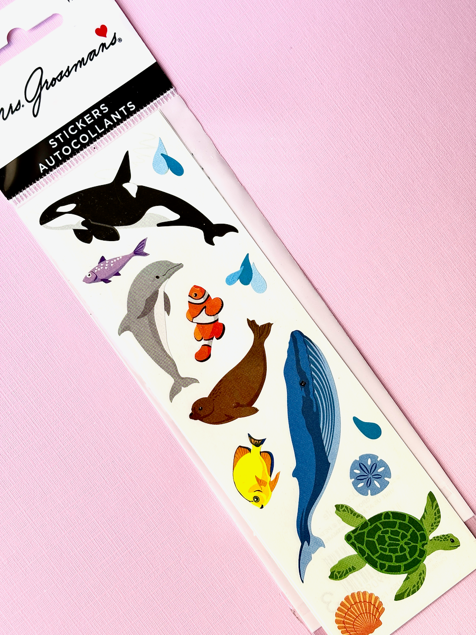 Mrs. Grossman's Stickers: Ocean Life