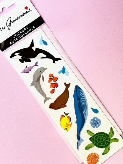 Mrs. Grossman's Stickers: Ocean Life