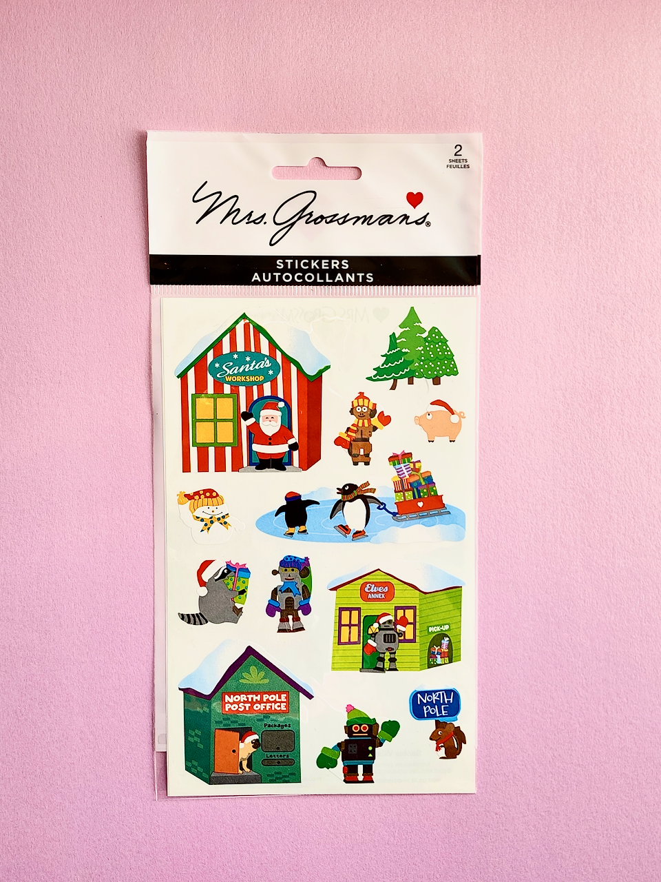 Mrs. Grossman's Stickers: Santa's Village