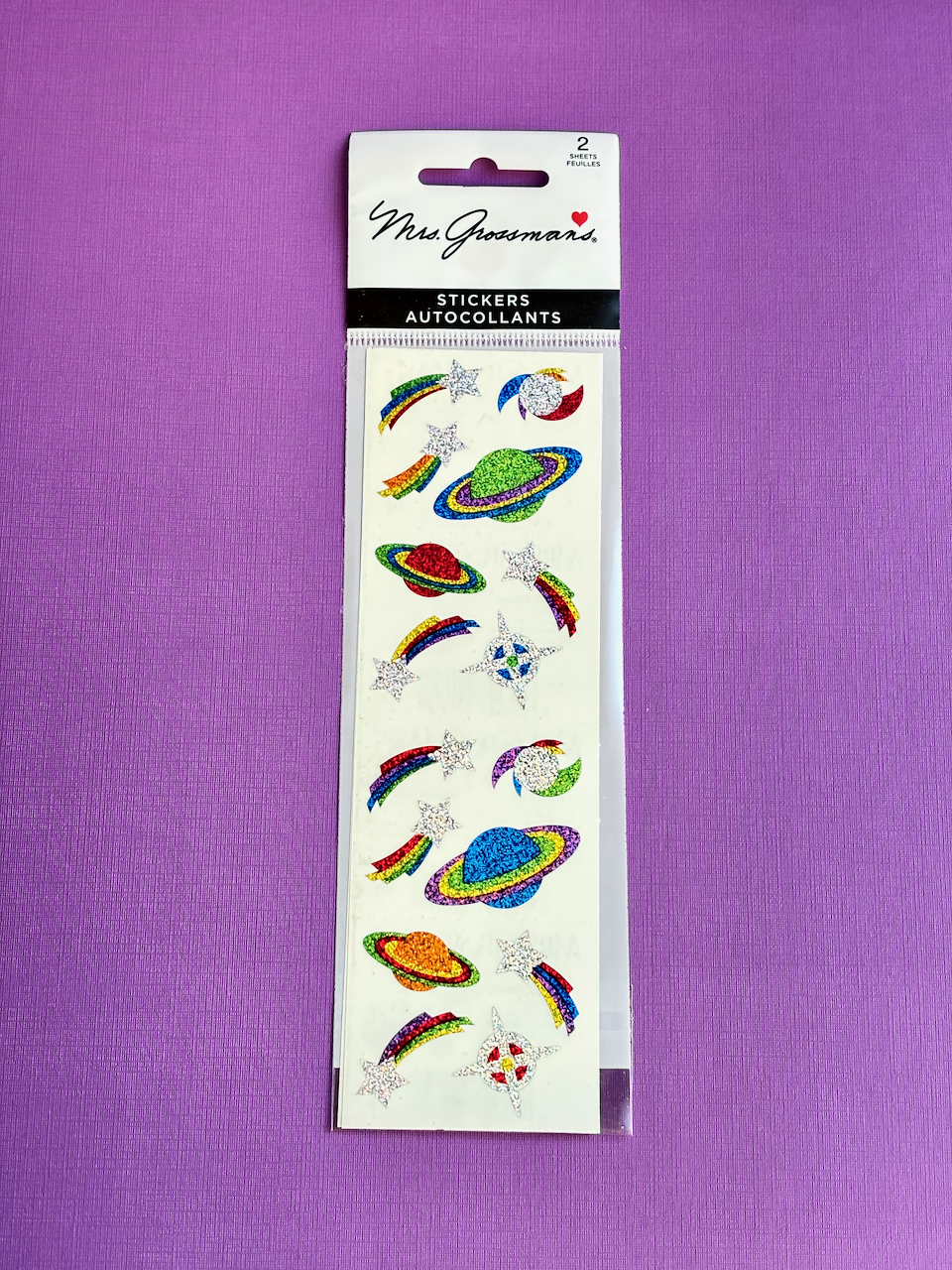 Mrs. Grossman's Stickers: Sparkle Space