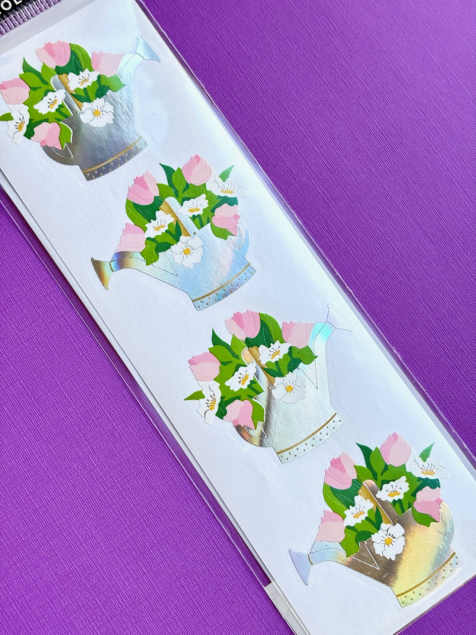 Mrs. Grossman's Stickers: Limited Edition Watering Can