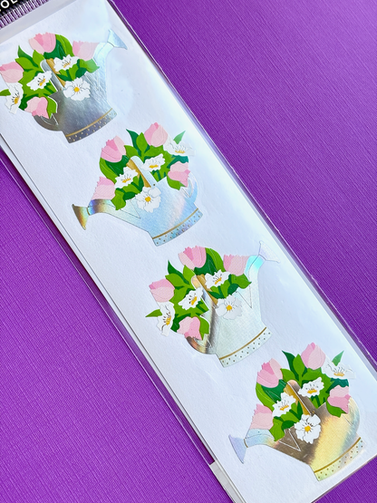 Mrs. Grossman's Stickers: Limited Edition Watering Can