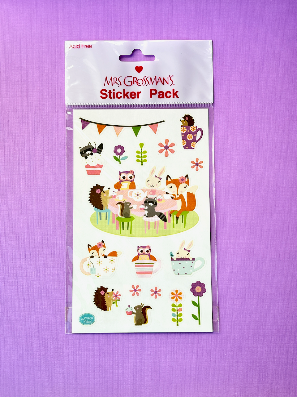 Mrs. Grossman's Stickers: Woodland Tea Party