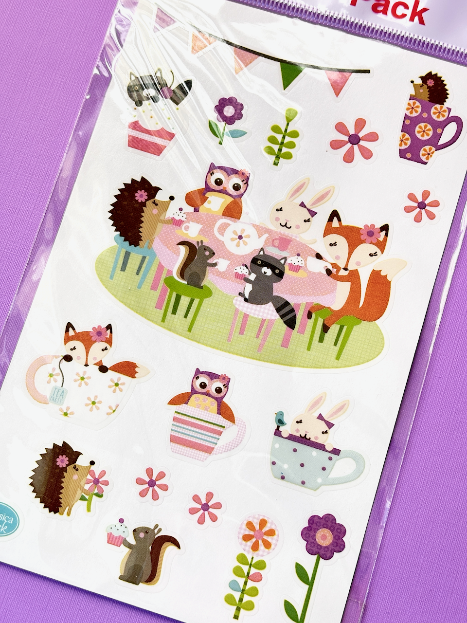 Mrs. Grossman's Stickers: Woodland Tea Party