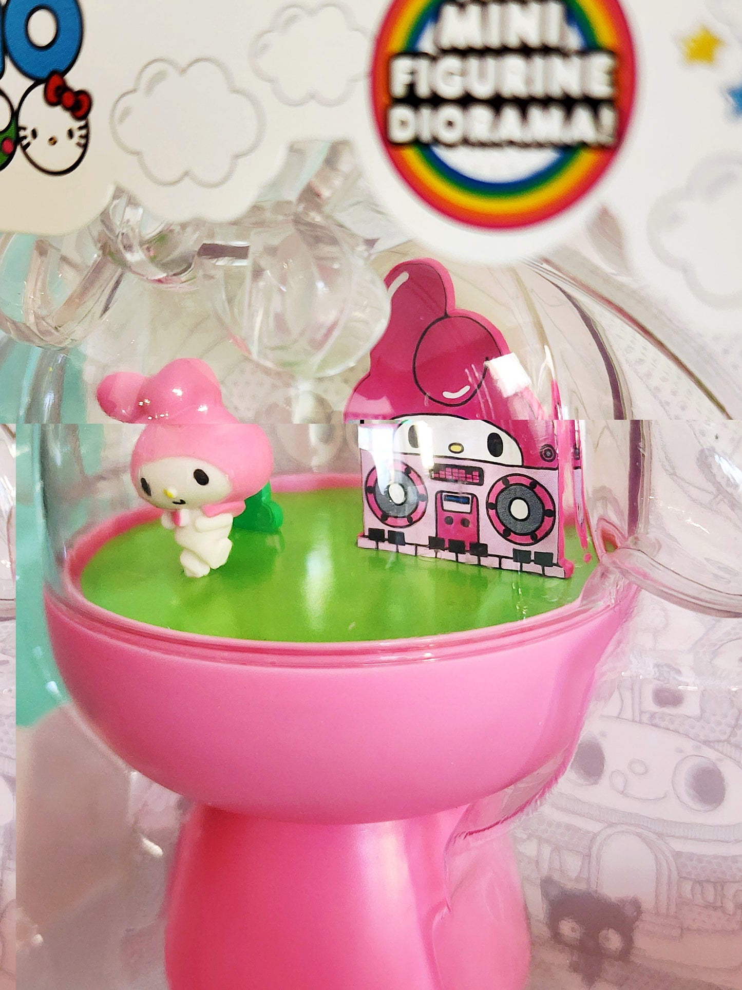 Hello Sanrio Capsule Diorama: My Melody