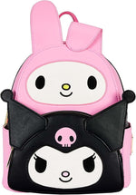 Loungefly x Sanrio: My Melody Kuromi Mini Backpack