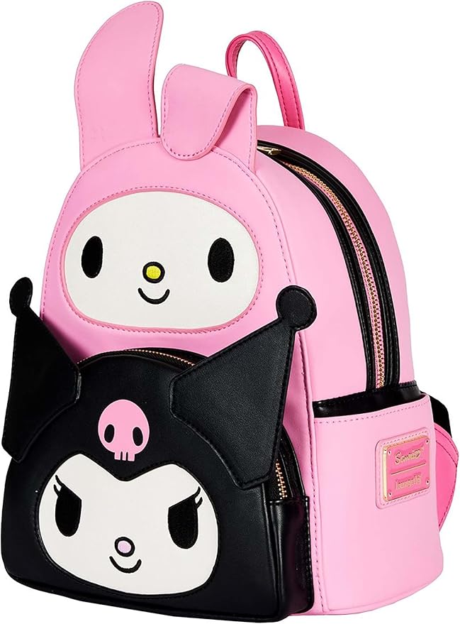 Loungefly x Sanrio: My Melody Kuromi Mini Backpack