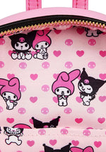 Loungefly x Sanrio: My Melody Kuromi Mini Backpack