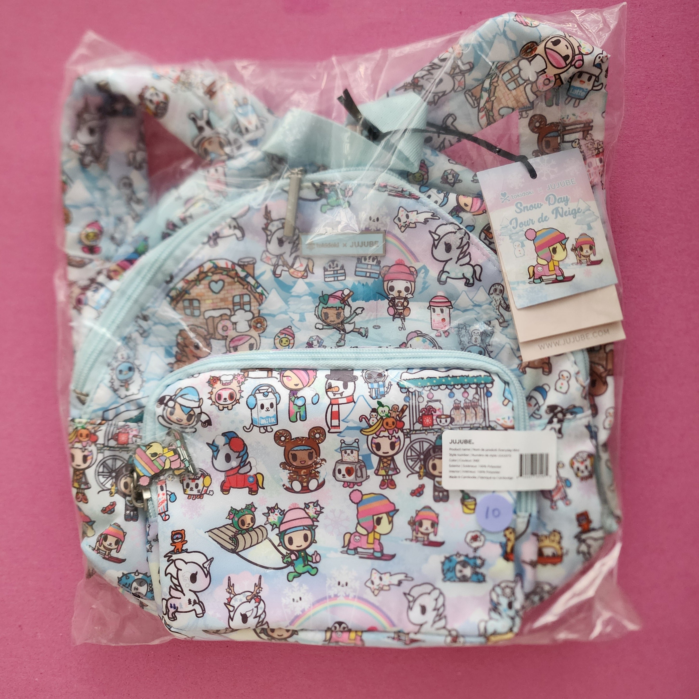 JuJuBe x Tokidoki: Snow Day Everyday Mini Backpack #10