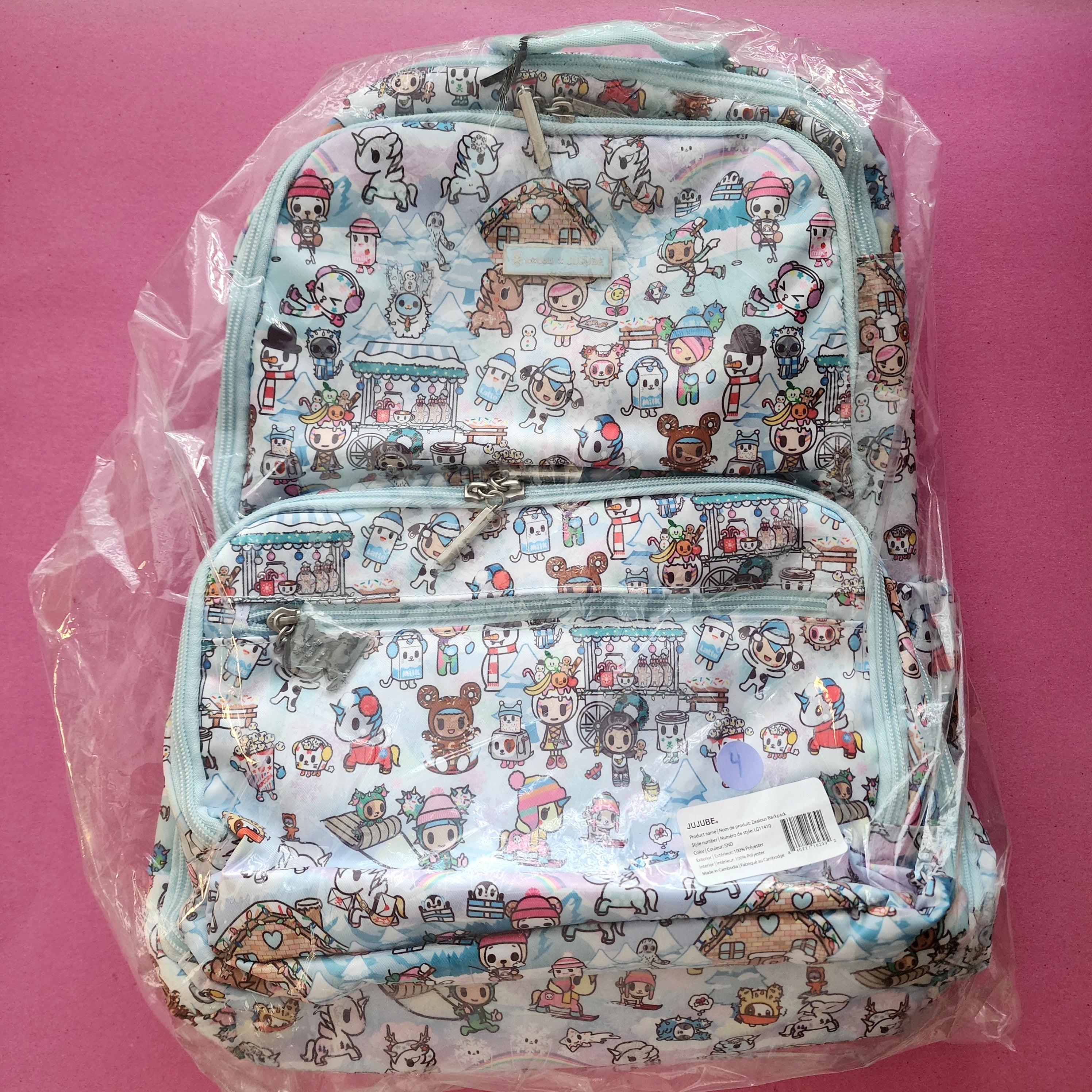 JuJuBe x Tokidoki: Snow Day Zealous Backpack #4