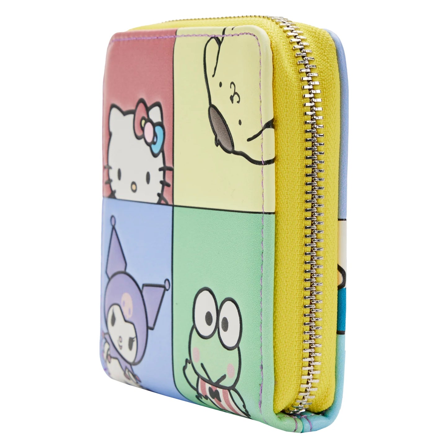Loungefly x Sanrio: Hello Kitty & Friends Color Block Zip Around Wallet