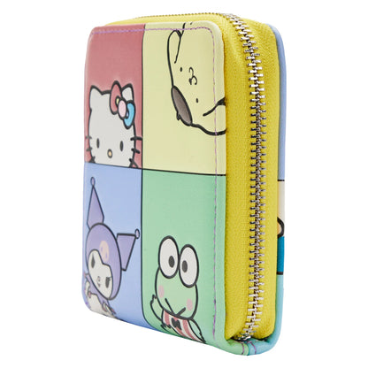 Loungefly x Sanrio: Hello Kitty & Friends Color Block Zip Around Wallet